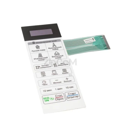 Панель управления (мембрана) MH6043DAC для микроволновой печи LG MFM62977008