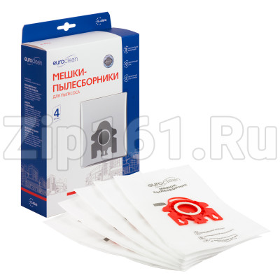 Мешки пылесборники, 4 шт Euroclean для пылесоса Miele E-49/4