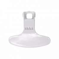 Ручка люка Beko, пластик, белая, 28215801