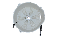 Задняя часть бака стиральной машины LG, код 3044EN0007, без подшипников и сальника ( "широкий полубак"), замена AJQ73574401