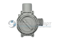 Помпа с корпусом Атлант, на 3 винтах, выводы назад, вместе, Hanyu, замена 908092000905